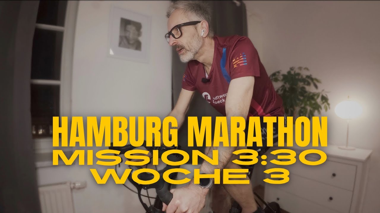 Die Routine kickt langsam rein: Hamburg Marathon | Mission 3:30 – Woche 3