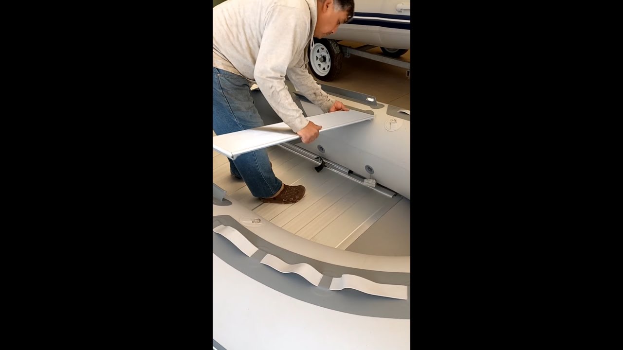 ¡Cómo armar tu bote inflable correctamente! Powersail Serie A