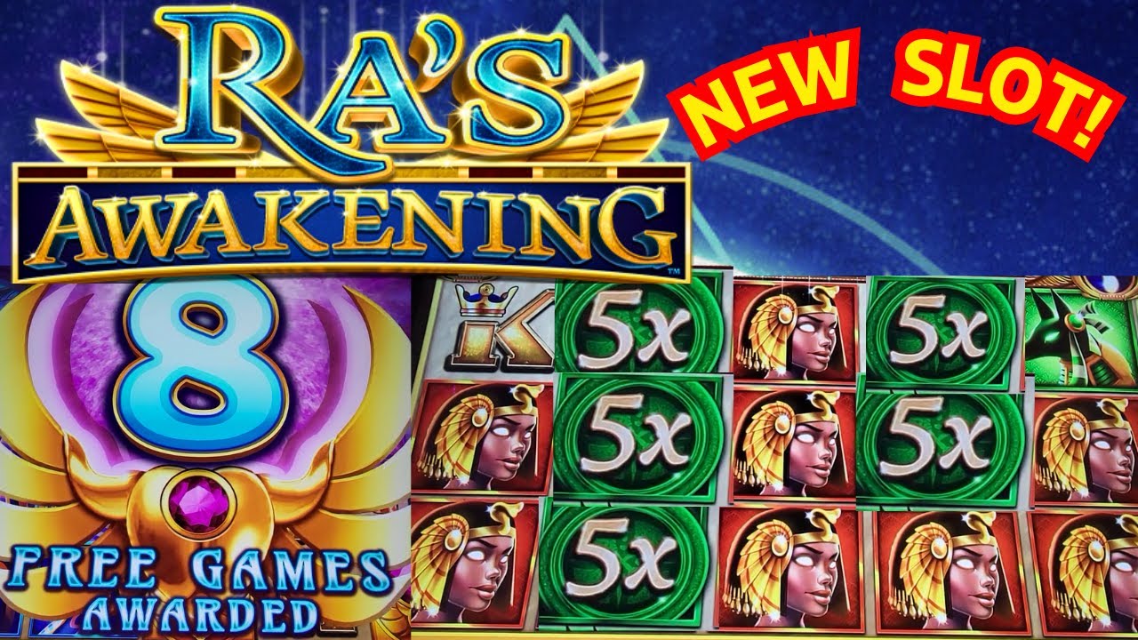 BRAND NEW!! 💥💥RA'S AWAKENING💥💥 EXCITING!! Free Spins & Rising Reels Features!!