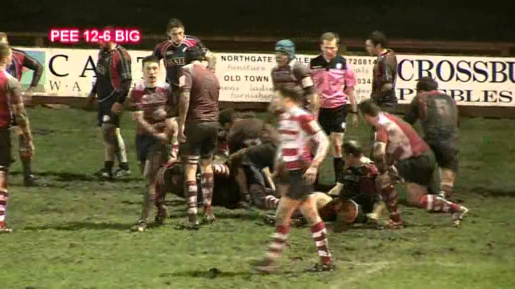 PEEBLES v BIGGAR - NATIONAL LEAGUE - RUGBY HIGHLIGHTS - 21.2.14