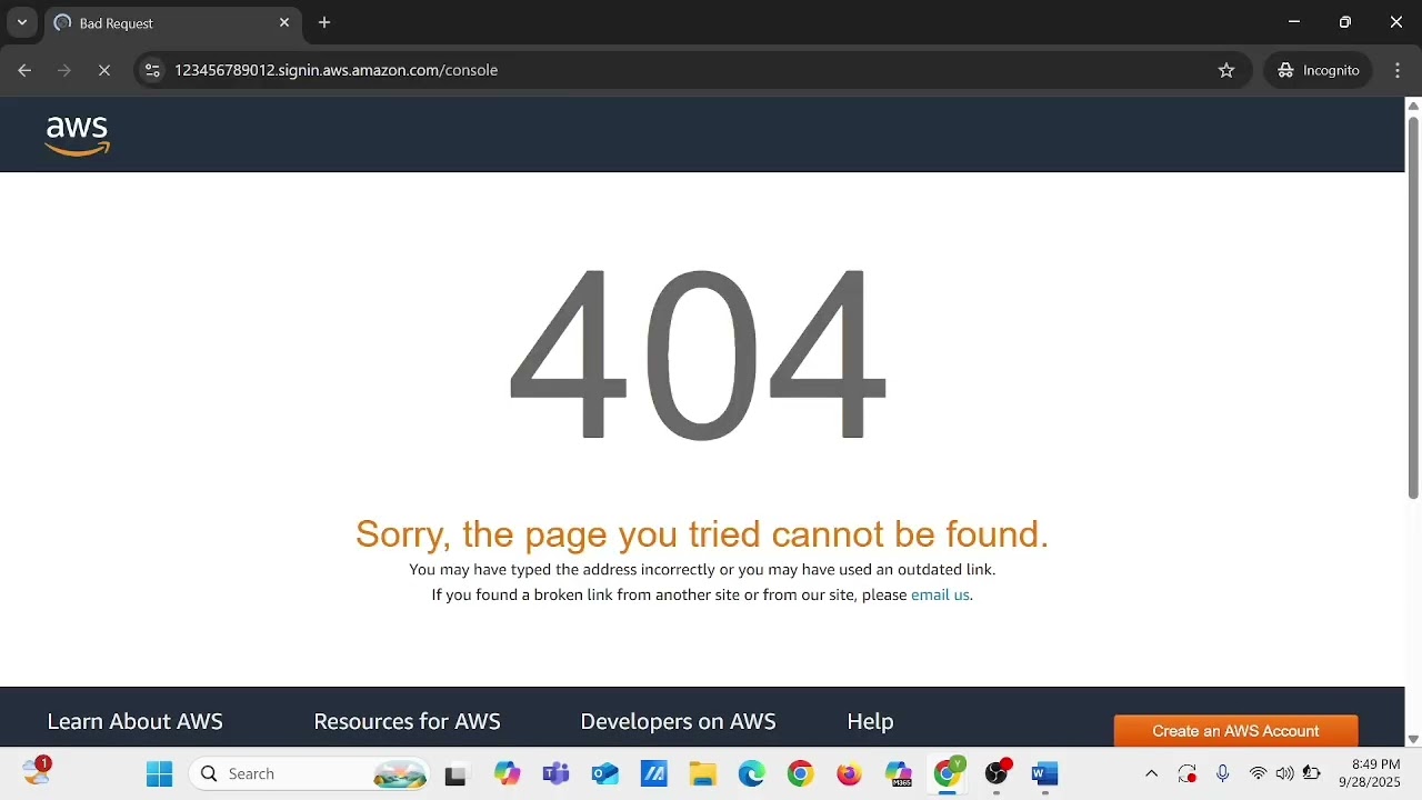 [cloud Foundation] Lab- 1 introduction to AWS IAM