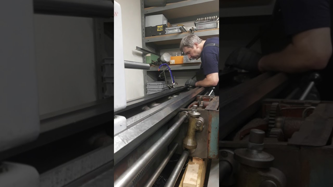 tos sv18 Lathe geometry repair/settings/scraping