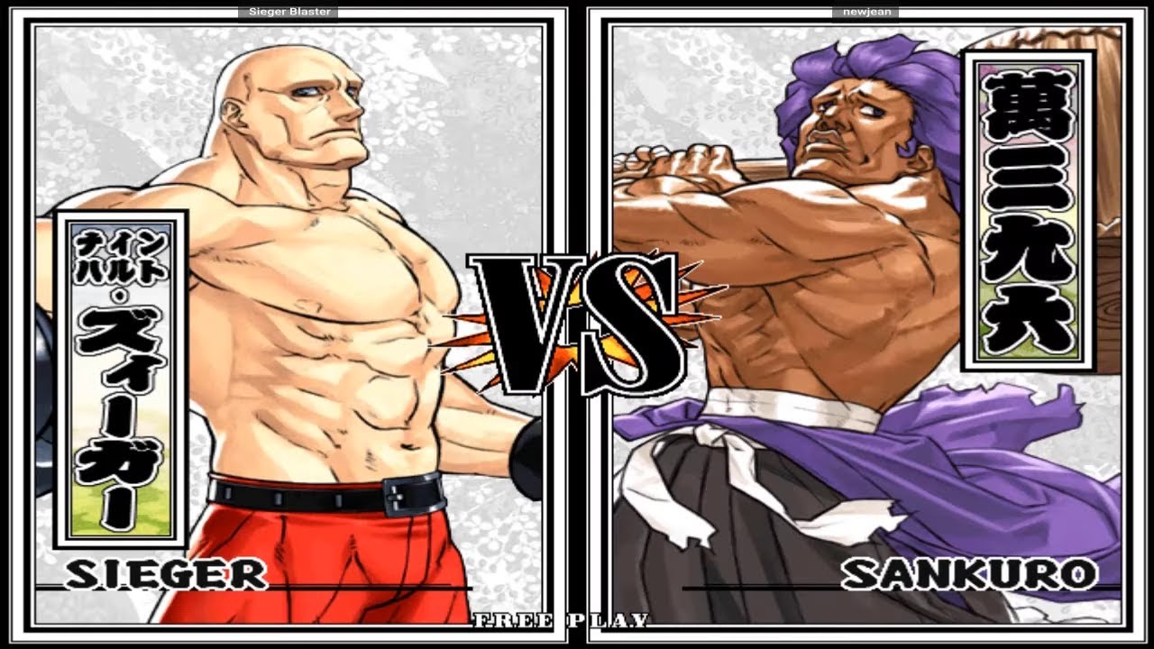 Fightcade 👊 Samurai Shodown 6 👊🏾 Sieger Blaster 🇺🇸 Vs Newjean 🇲🇽
