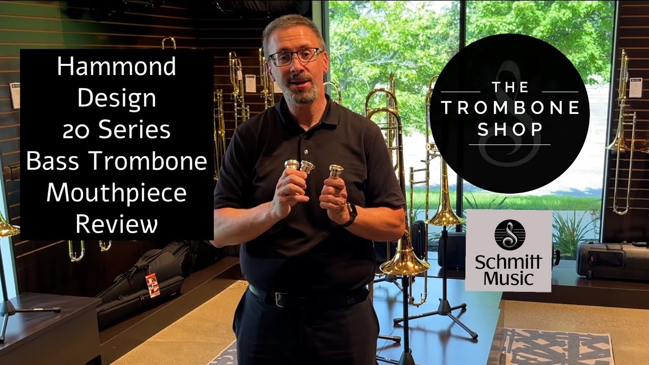 A FIT FOR EVERY PLAYER! Hammond Design Bass Trombone Mouthpiece Review