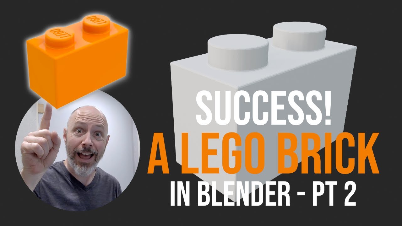 Yes! The LEGO brick is perfect! (Part 2: The Model is Complete)