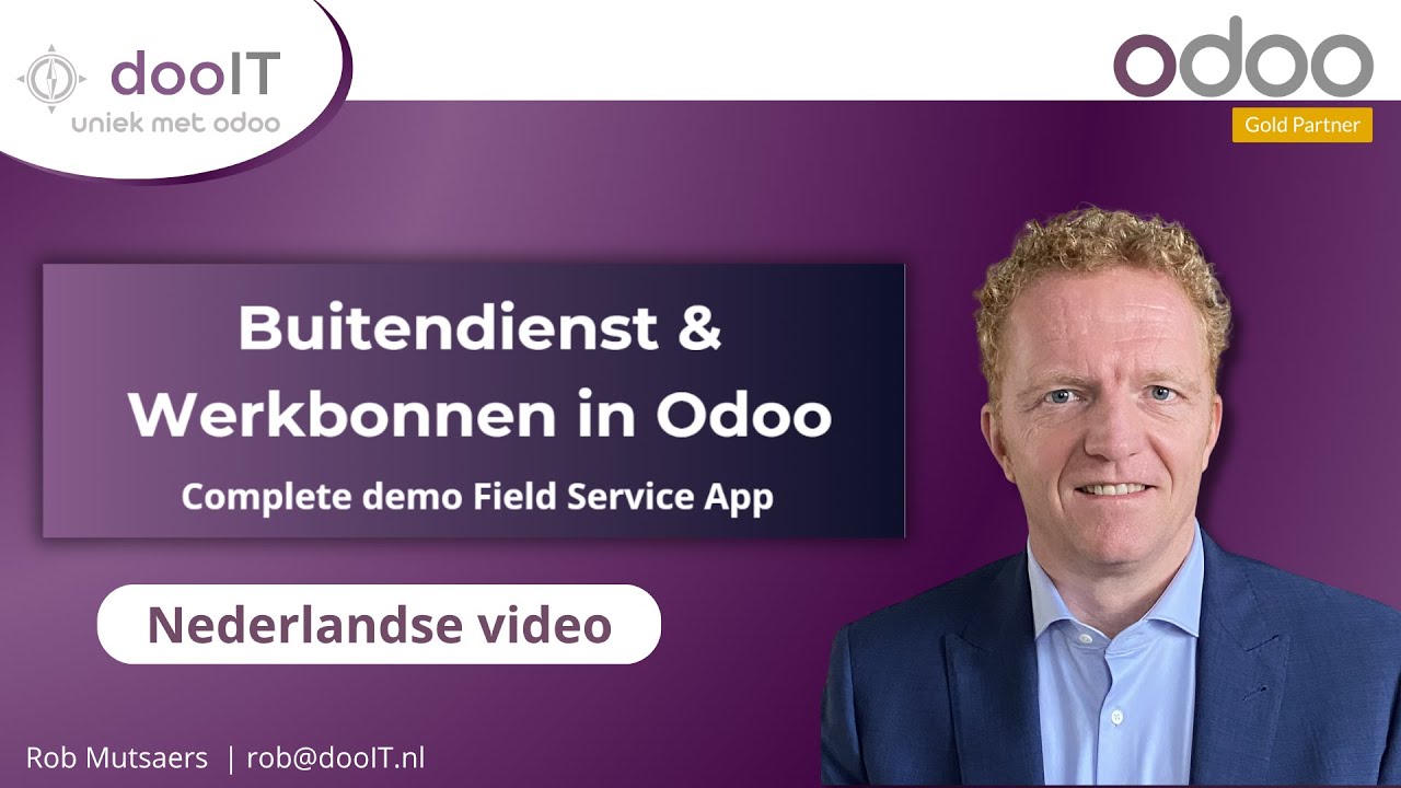 Buitendienst & Werkbonnen in Odoo | Complete Demo Field Service App