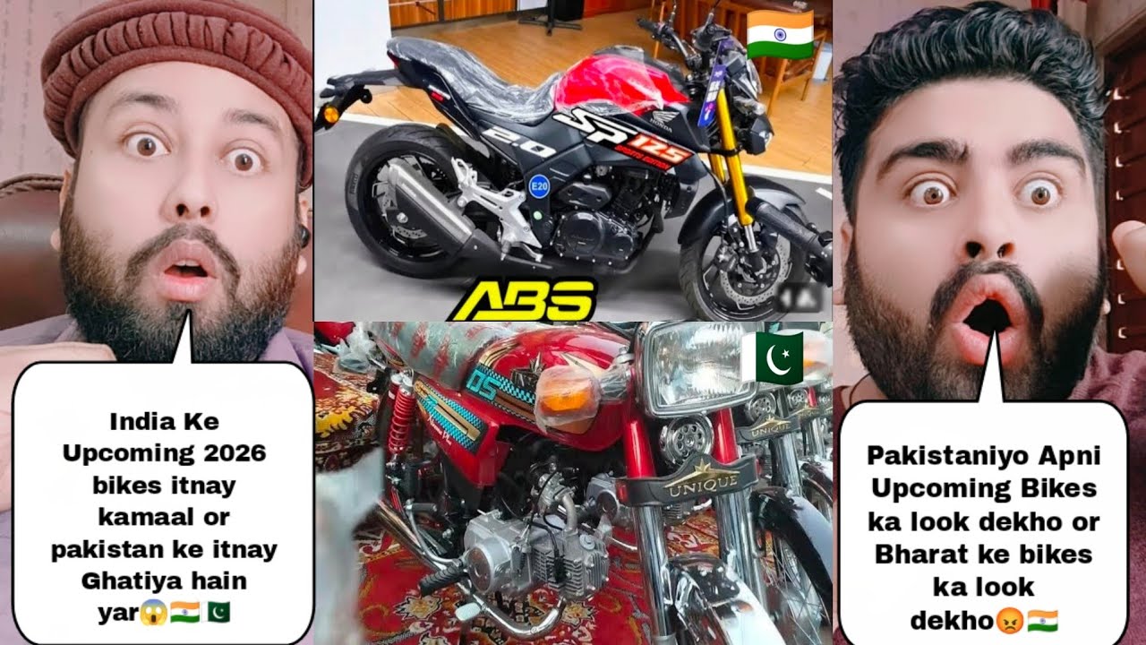 India 2026 Upcoming Bikes Vs Pakistan 2026 Upcoming Bikes 