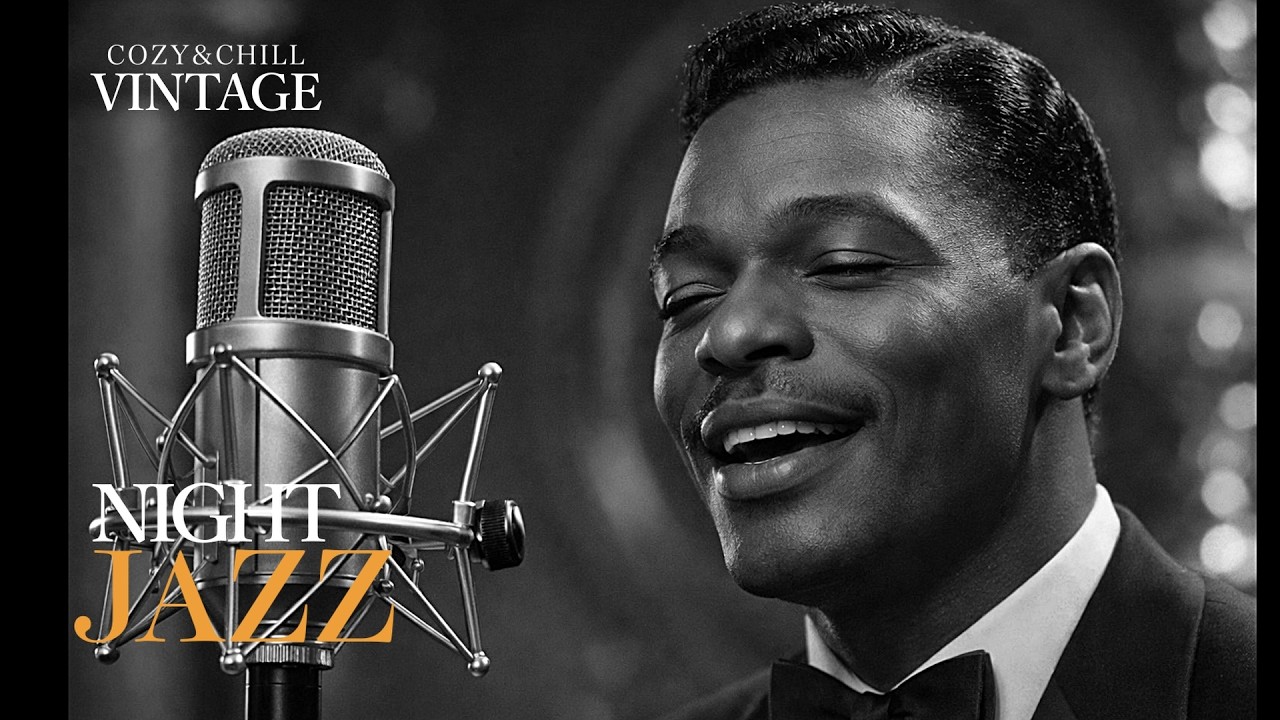 [ 洋楽Jazz ] 50s~60s Jazz Ballads Under City Lights.Inspired  by Nat king Coleを偲ぶロマンチックな歌声、