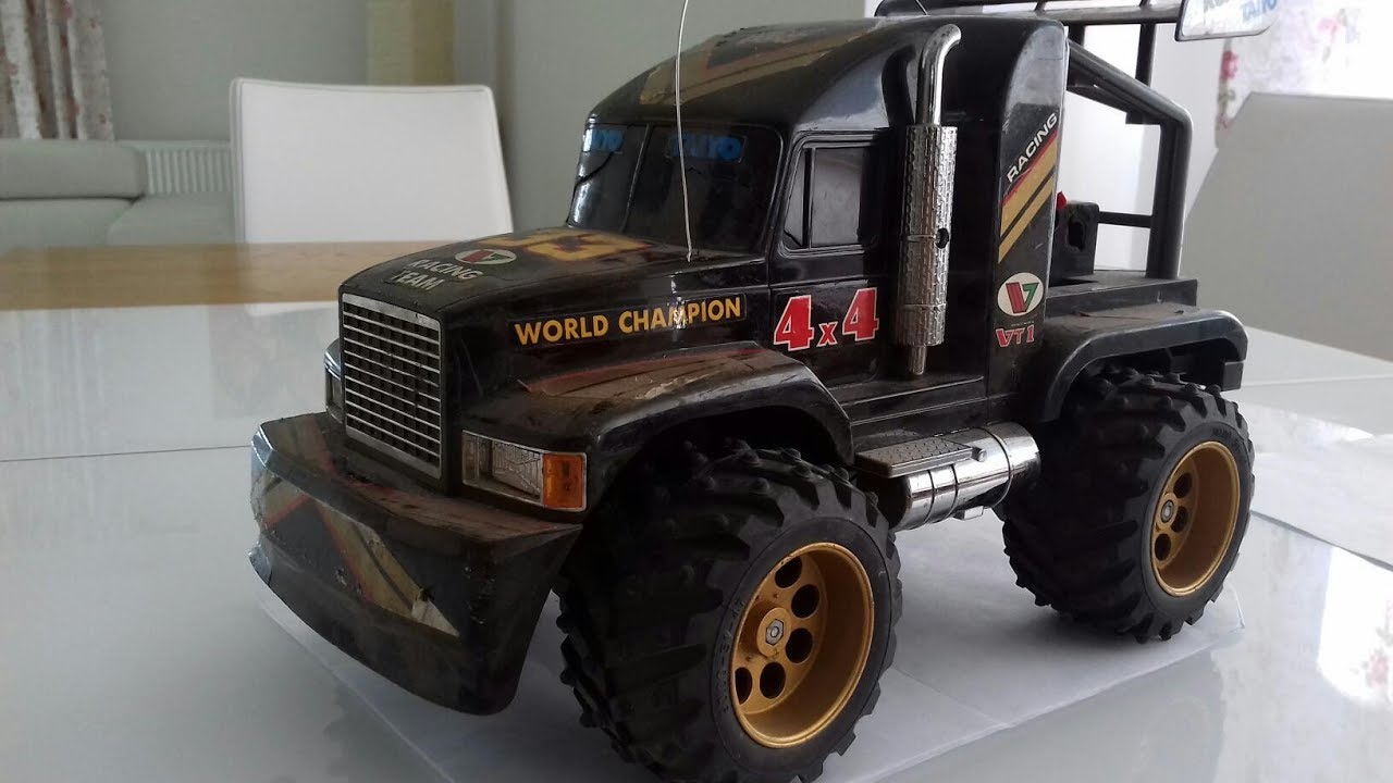 RC Taiyo Road King Madrat 4x4 First start after many Years. Vintage