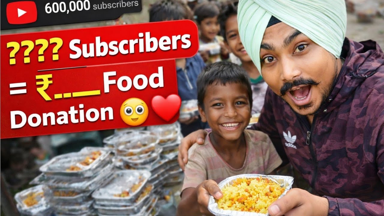 Jitne Subscriber, Utne Paiso Ka Khana Donate🤗