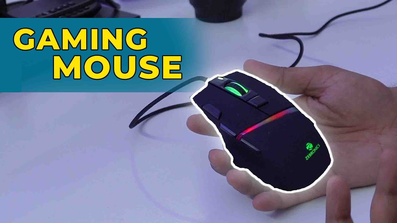 Gaming Mouse || zebronics zeb tempest