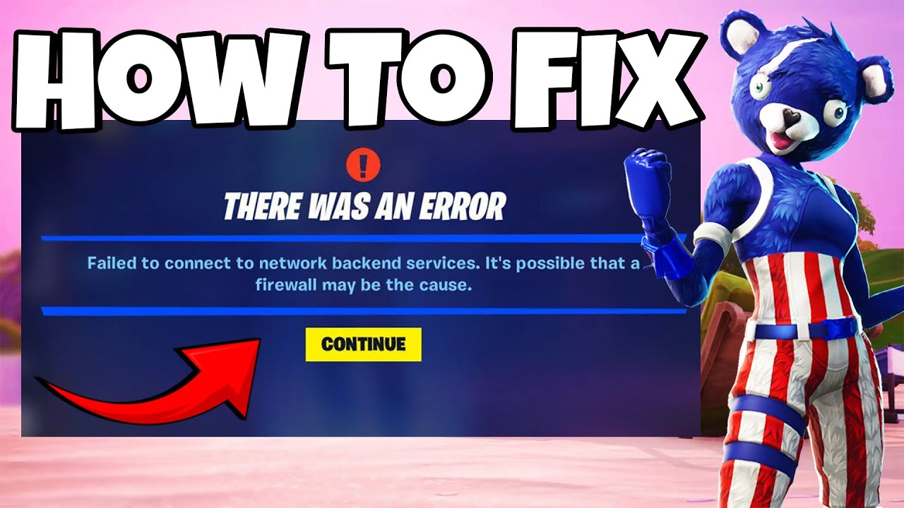 How To Fix Fortnite Failed To Connect To Network Backend Services in 2025