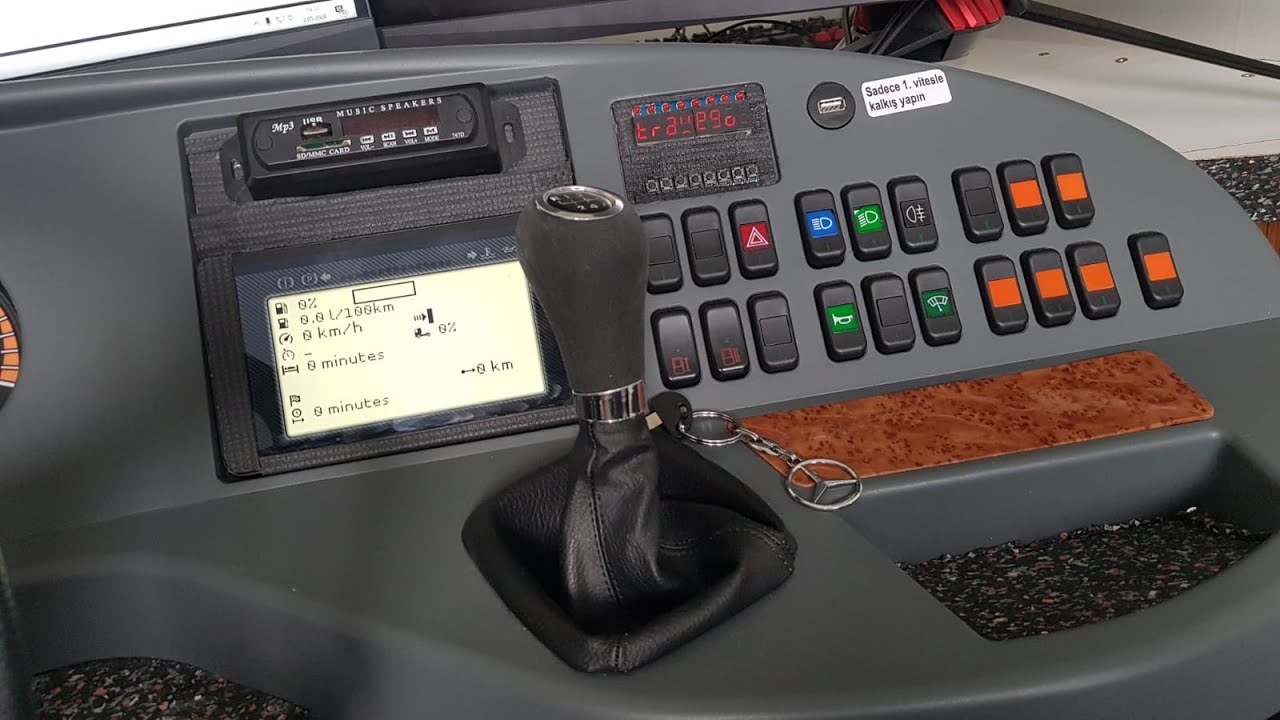 Gercek mi?  Simulatör mü? Oyun mu? Biri Anons mu yapıyor? Ets2 Travego Coach Simulator..