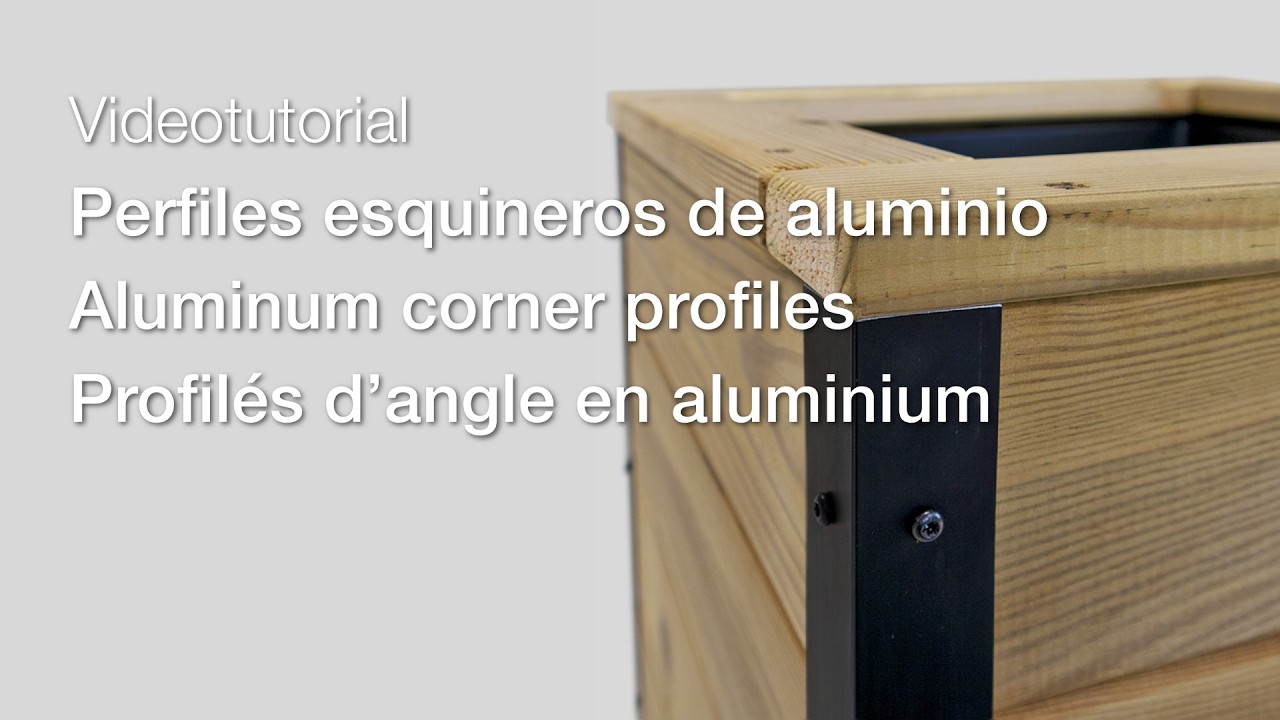 Nidum | Anodised aluminium corner profiles