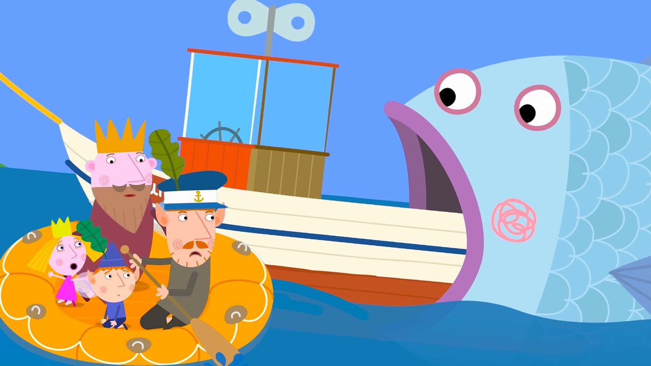 Oh No! That’s a Big Fish! | Ben and Holly's Little Kingdom | Cartoons For Kids