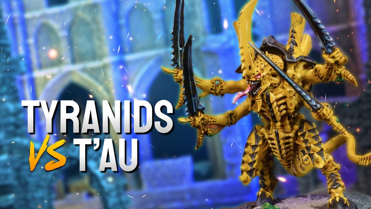 Tyranids vs Tau Empire - Warhammer 40k 11th Edition Battle Report LIVE