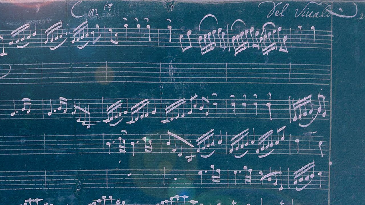 VIVALDI | Violin Concerto RV 182 in C major | Manuscript copy