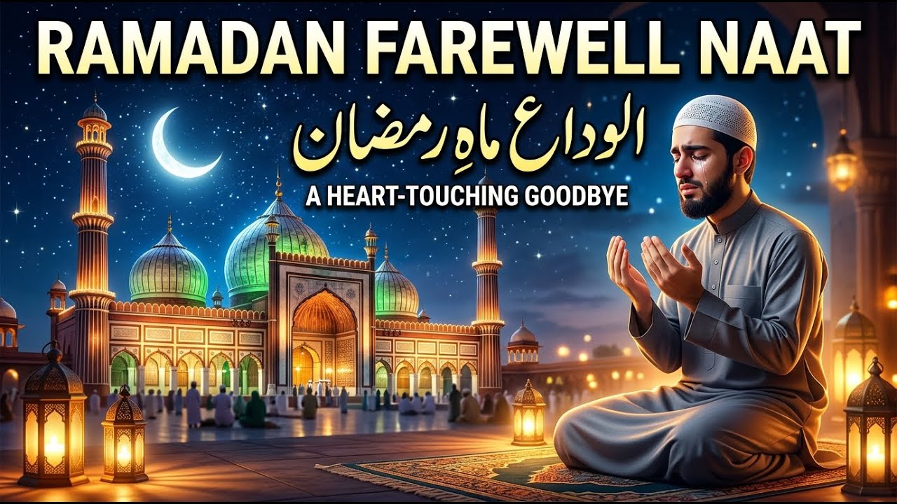 Alvida Alvida Mahe Ramadan 2026💕❤️💕 | Heart Touching Ramadan Last Kalam | #naat #ramadan #fadinhas