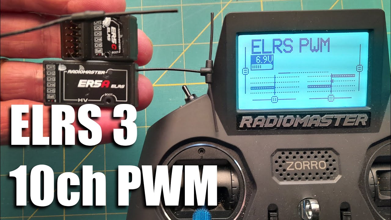 ELRS 3 - 10ch PWM and Ch 5 requirement