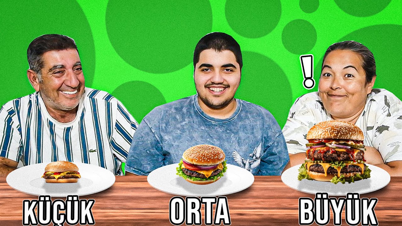 BÜYÜK, ORTA veya KÜÇÜK YEMEK YARIŞMASI  @muratsungurtekin8674