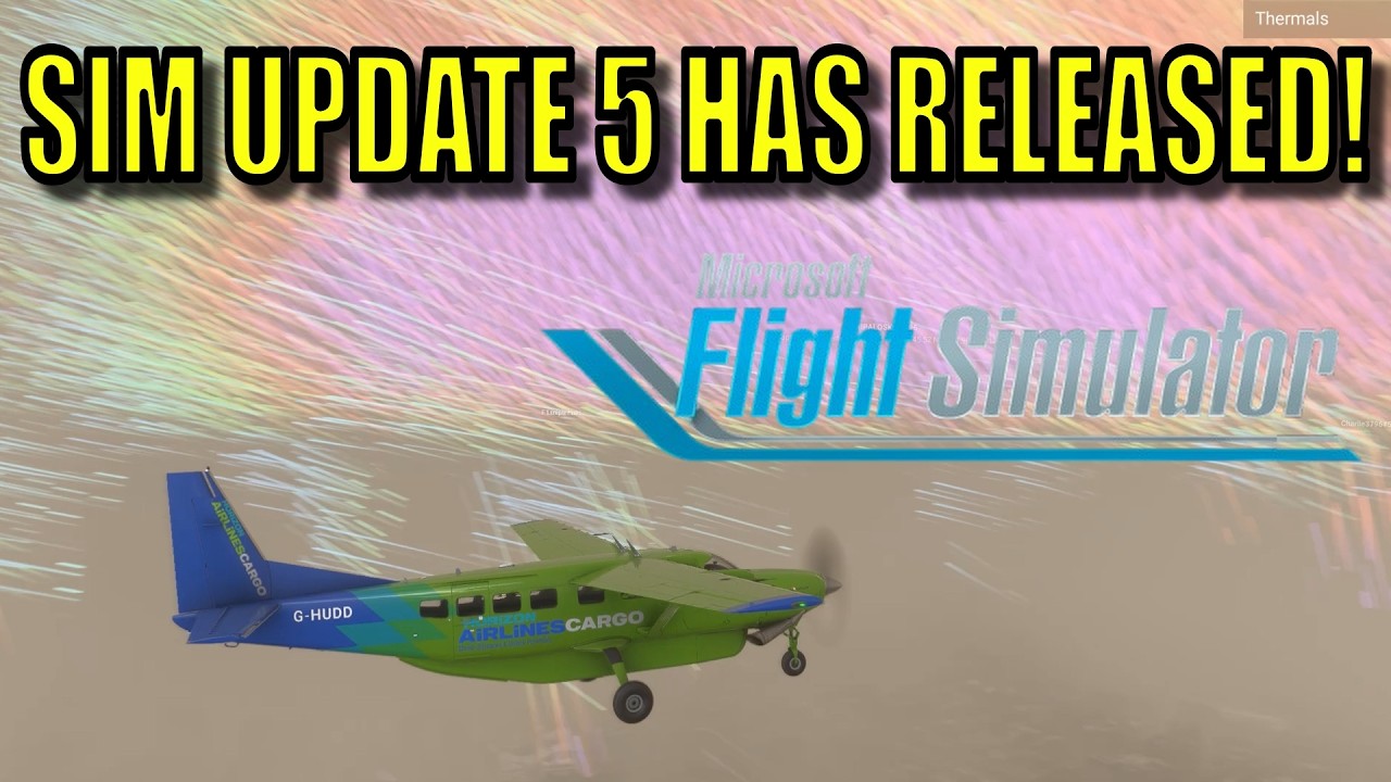 Вышло пятое обновление для Flight Sim 2024! | Давайте посмотрим, что оно нам принесло!