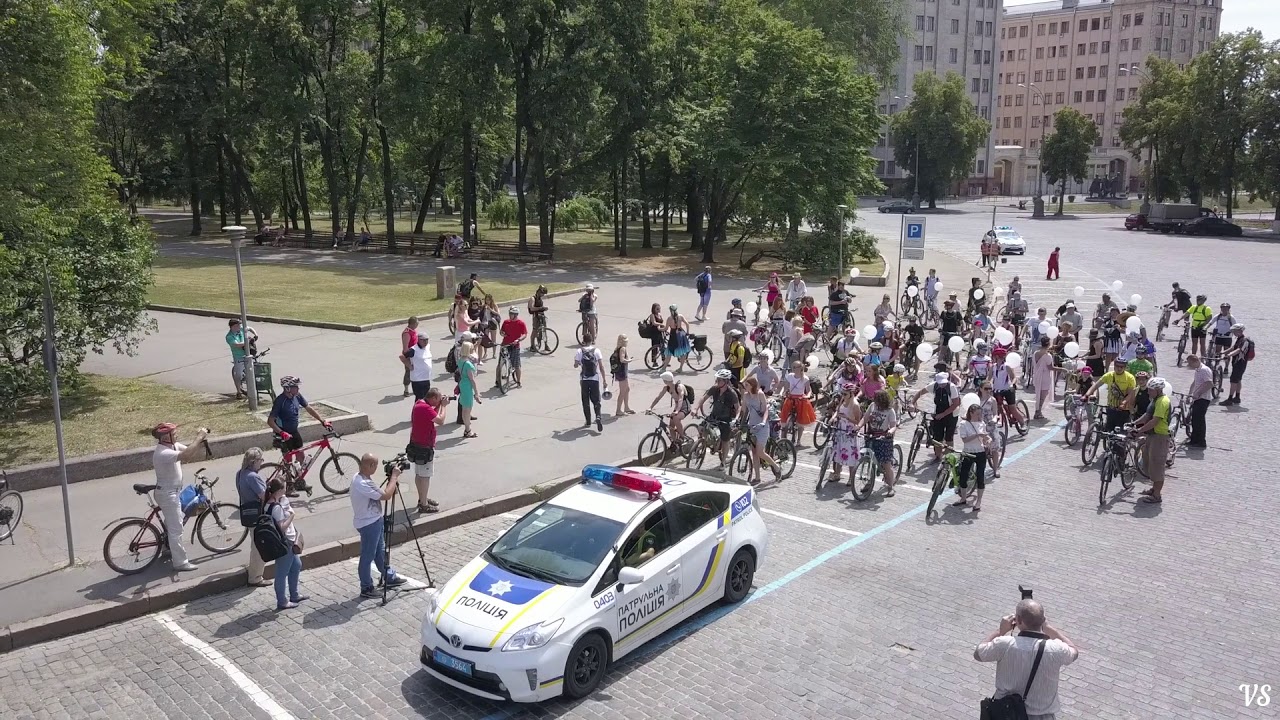 Женский велопробег 23 06 2018 Харьков