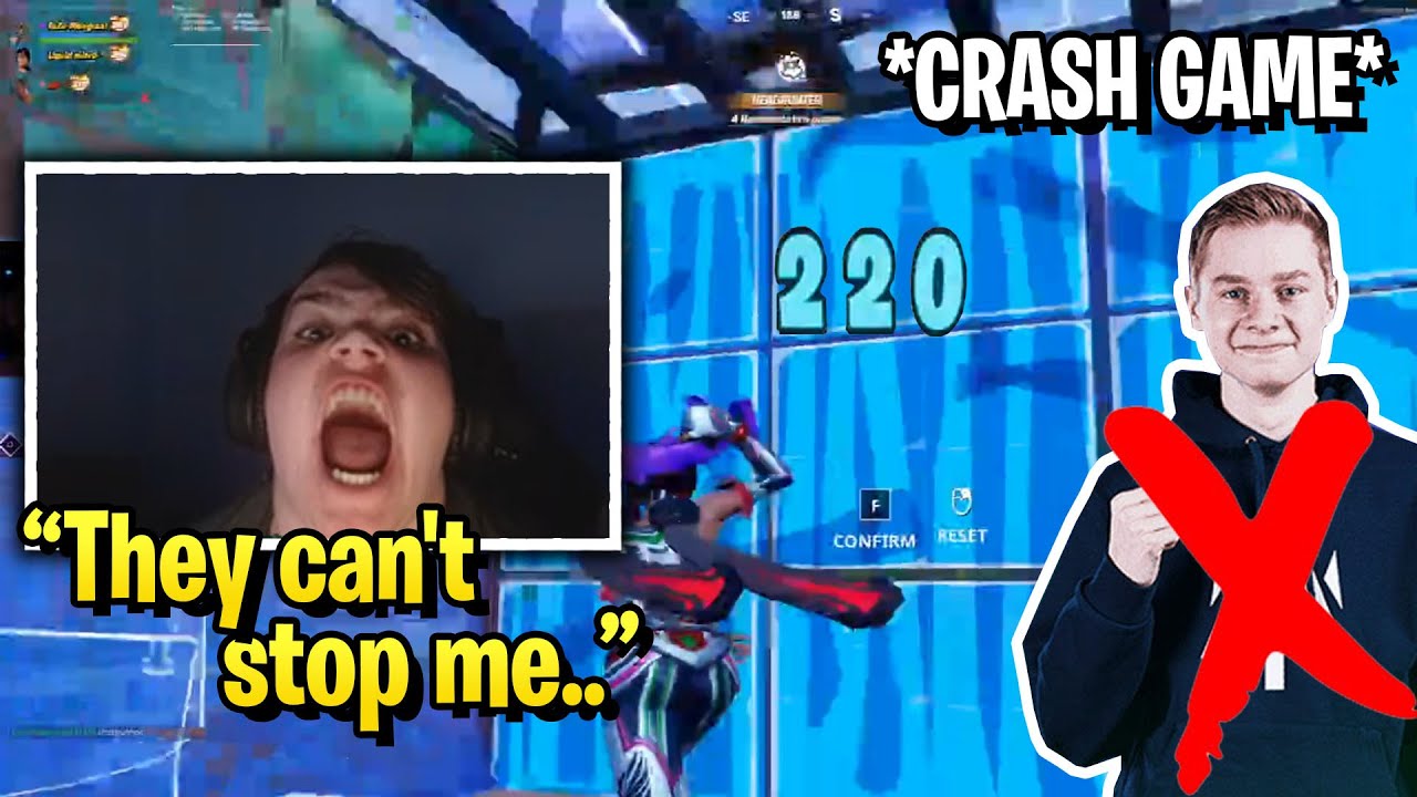 Mongraal Goes GOD MODE in Solo Trio Arena After Mitr0 Crashes The Game And This Happens..