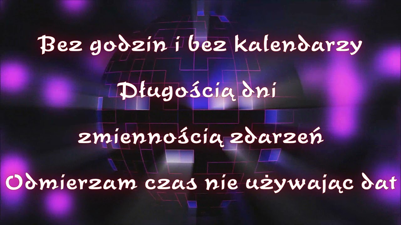 Karaoke _ Nie Liczę Godzin i Lat