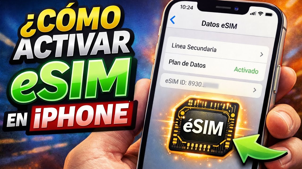 Activar e sim nueva  en iPhone fácil 