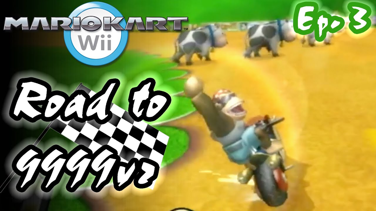 Mario Kart Wii | Road to 9999vr - Episode 3: THE COW SAVED ME! | Billyvids_