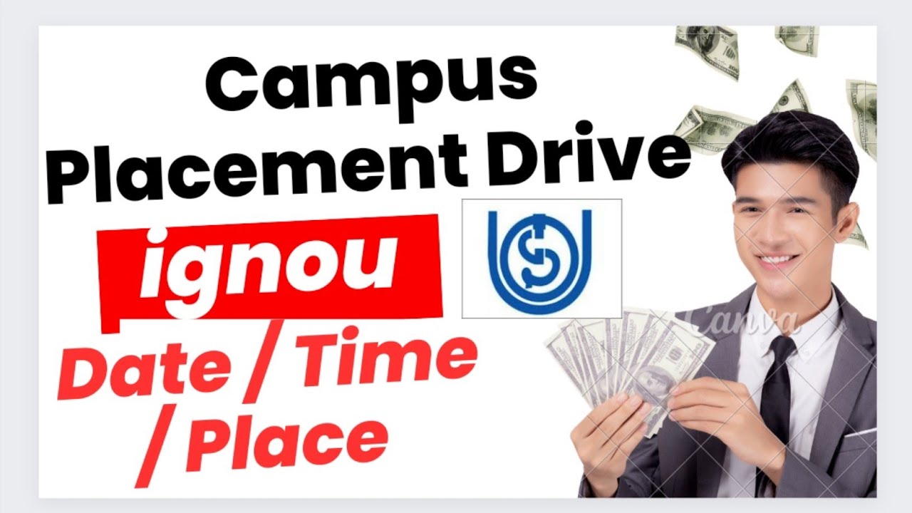 IGNOU Students Job Opportunity| IGNOU Campus Placement Drive | jobs for IGNOU students