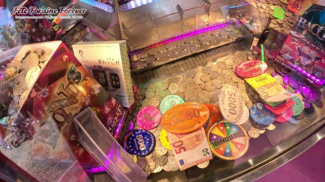 Pousse pièces chez William's Liverpool à Tours (8 mai 2024) 1/3