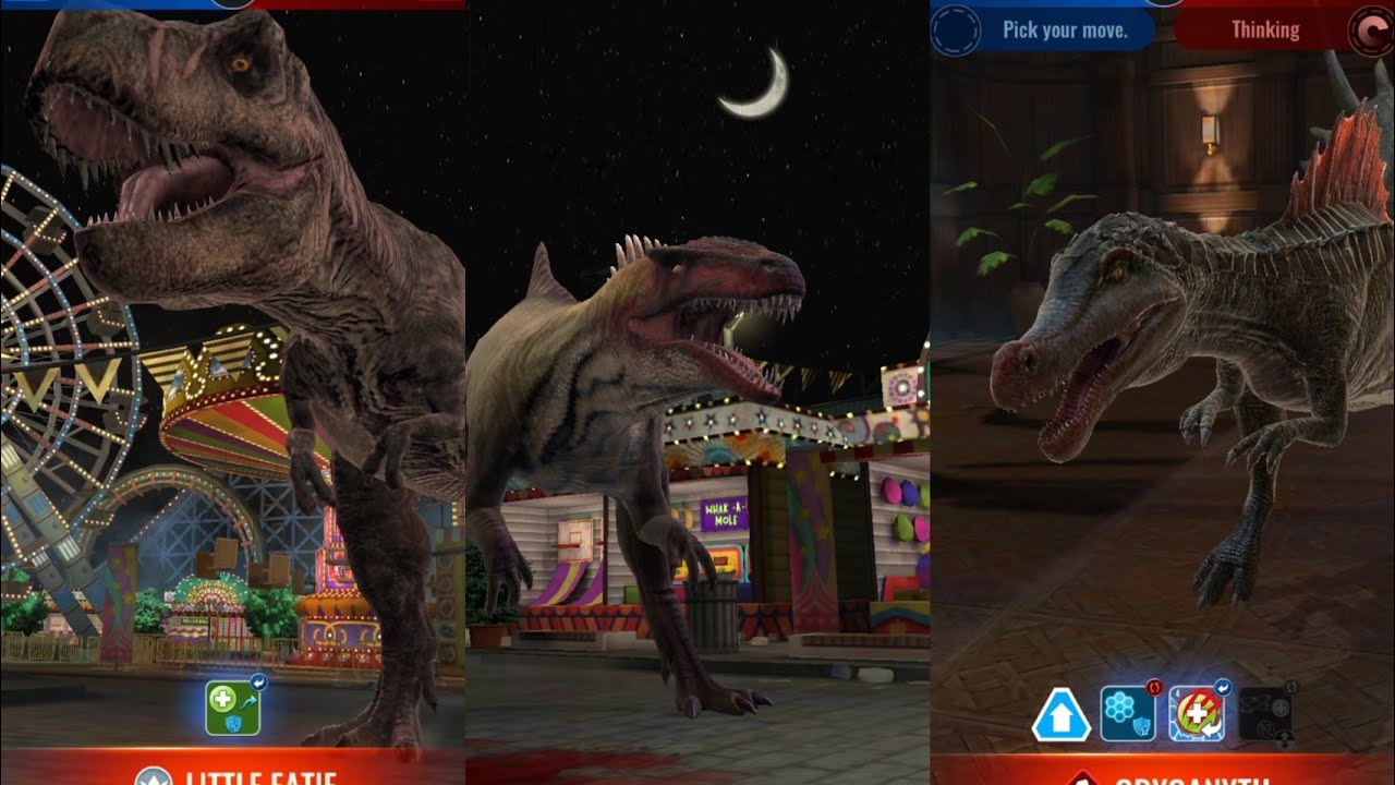 PvP and Tournament battle | Jurassic world alive | 