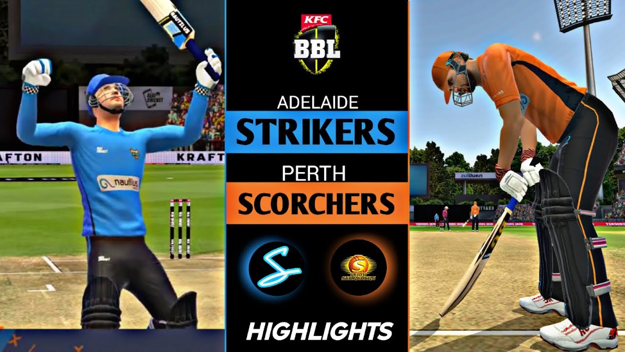 3 Consecutive Wins! Adelaide Strikers VS Perth Scorchers| BBL 2025 | Match 05 | Real Cricket