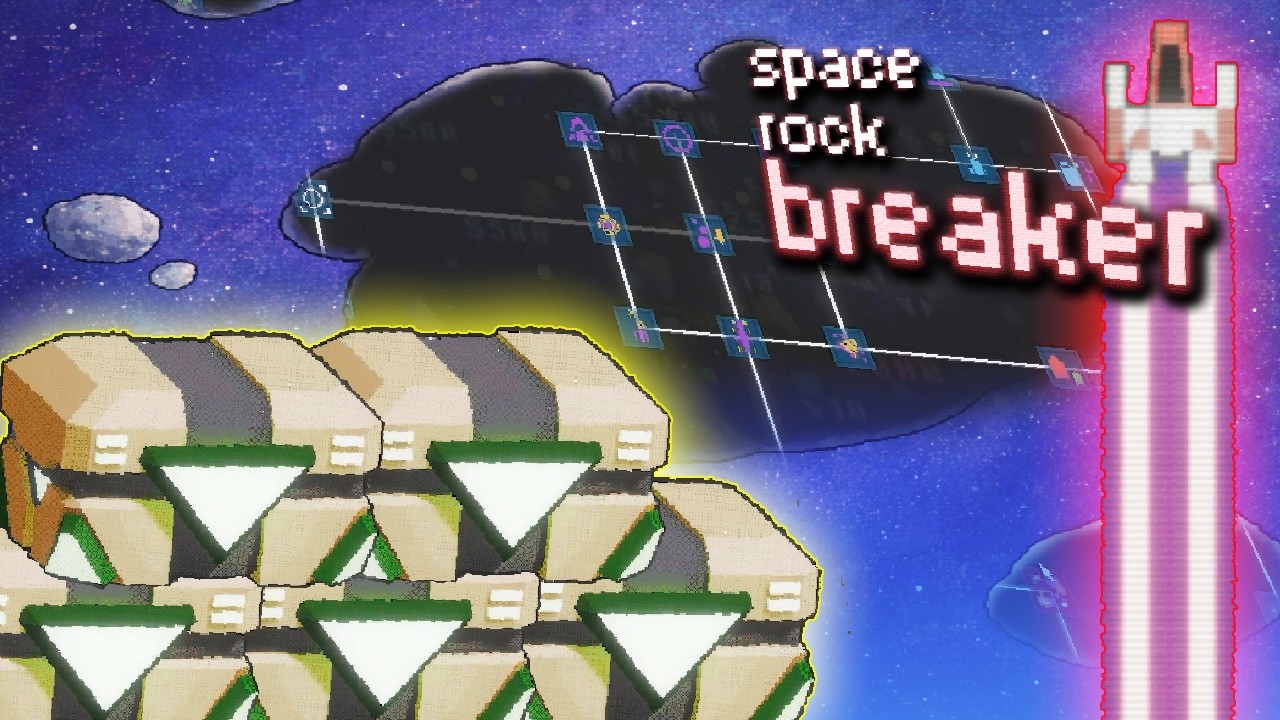 Ich habe ALLES zerlegt – 100 % Run in Space Rock Breaker