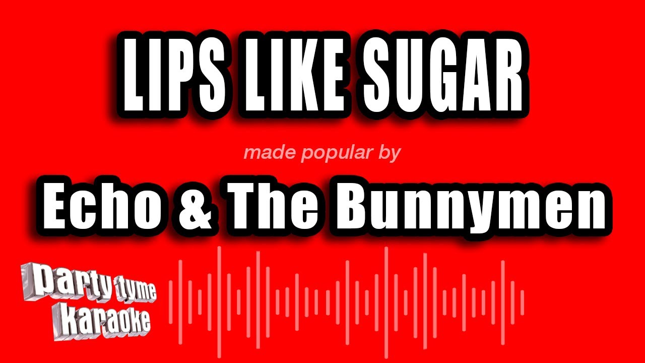Echo & The Bunnymen - Lips Like Sugar (Karaoke Version)