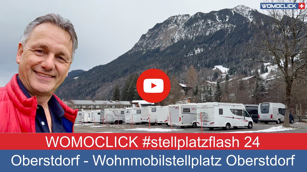 Oberstdorf - Wohnmobilstellplatz Oberstdorf / womoclick #stellplatzflash 24