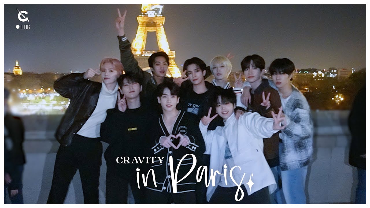 [C-LOG] 크래비티 파리 브이로그🎆🥐 (CRAVITY in Paris) l CRAVITY (크래비티)