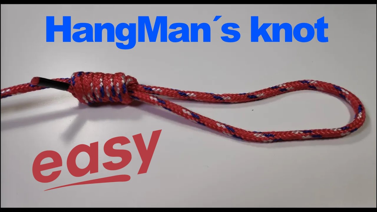 How to do the famous Hangman&acute;s knot. #knots