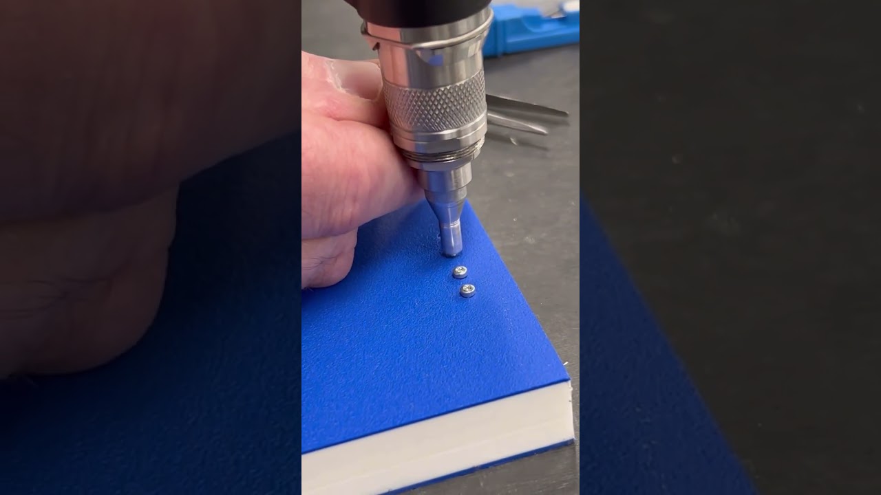 Atlas Copco Fixture Tool with custom Vacuum Adaptor by Palmac Tools