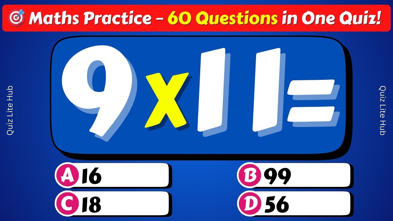 Think You’re Good at Math? 🧮 🧠 | Math Quiz Challenge | Test Your Calculation Skills
