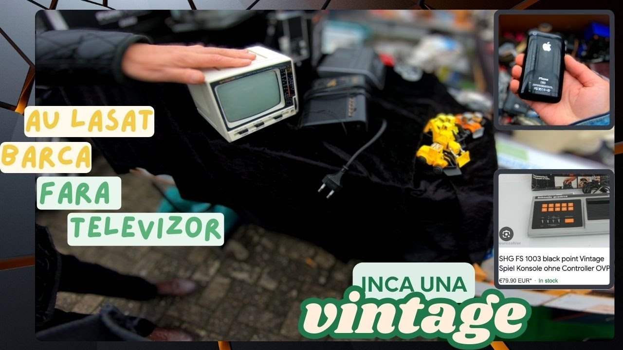 Explorând Vechiturile: Nostalgie la targul de vechituri