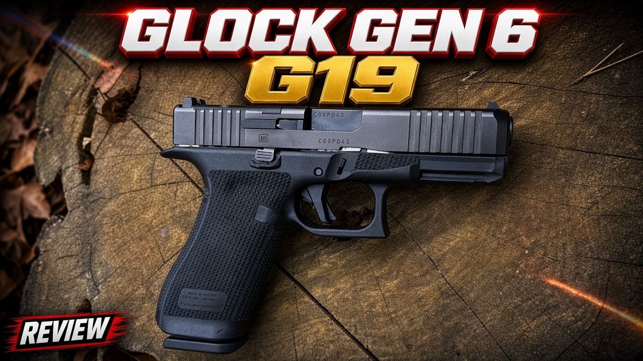 New Glock G19 Gen 6 Gun Review