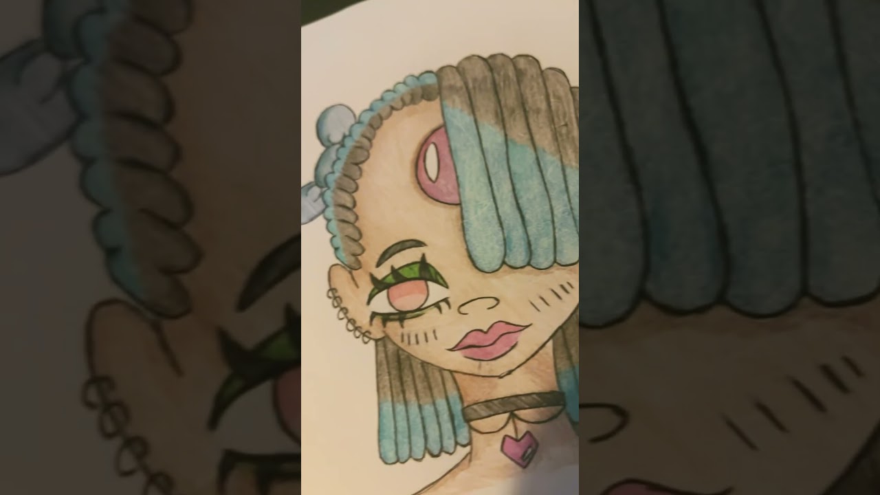 MEET HANA THE GRIMSTONE#art #artistictalent #drawing #artisticspirit #artdrawing #fypシ゚viral