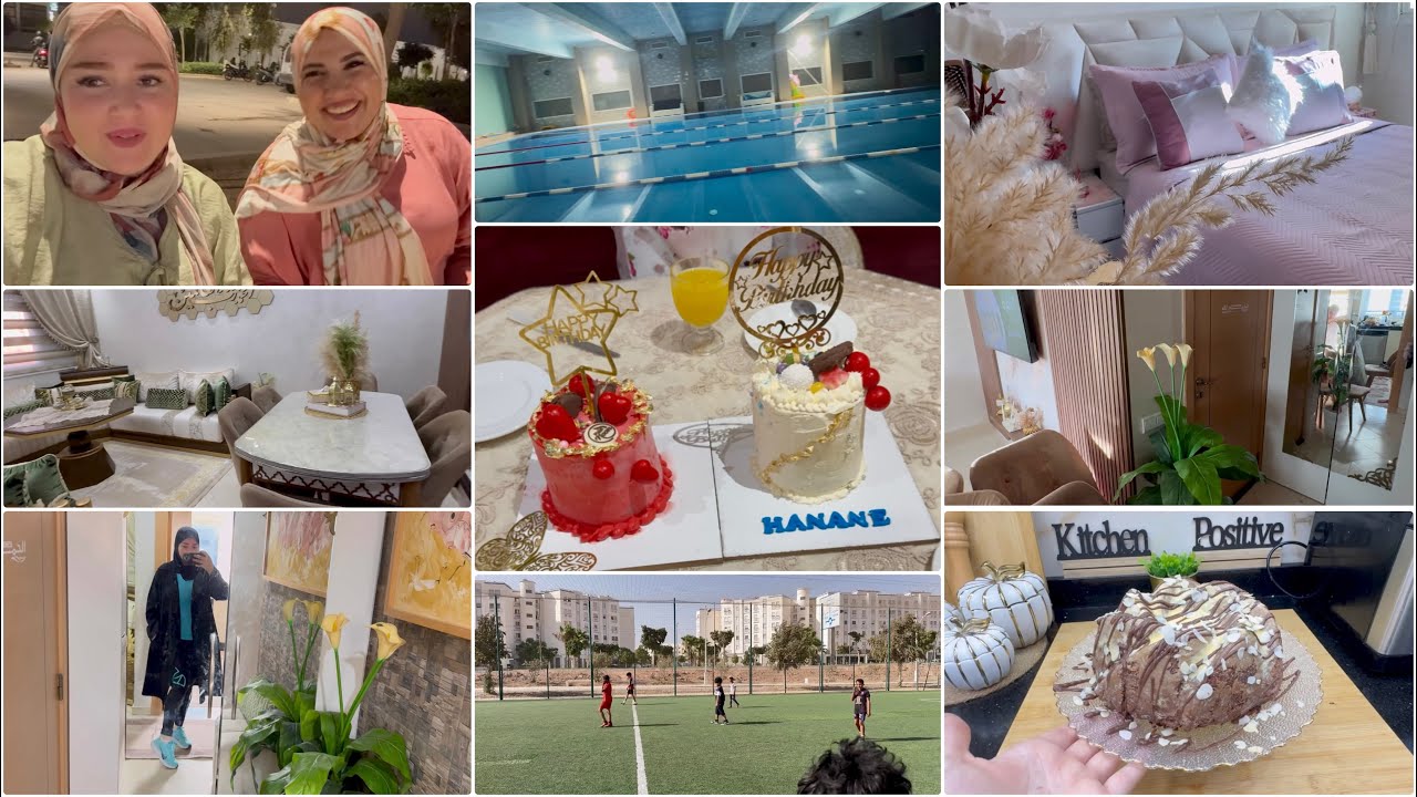 بغات تصبغ شعرها وهيا حاملة🤰متوقعتهاش🤦‍♀️عيد ميلاد الحب❤️ماتخليش الفراغ لولادك🥰روتين العطلة