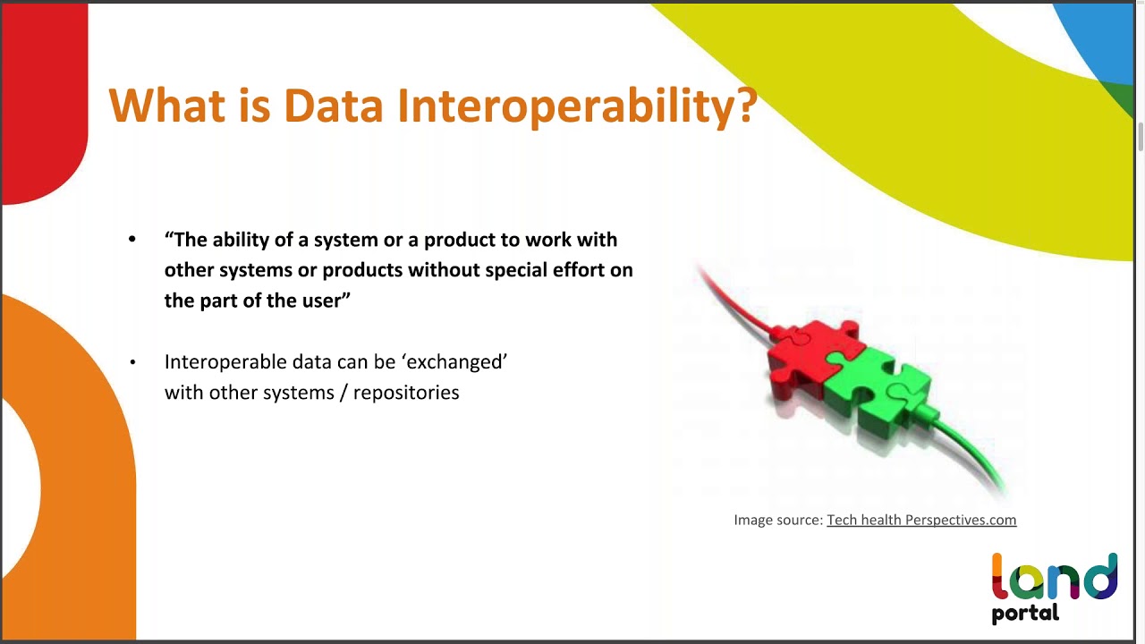 GODAN Webinar - Data Interoperability: The Land Portal experience of open data management - 31/07/18