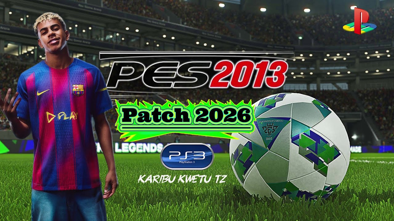 PES 2013 Patch 2026 PS3 | Полное обновление + новые формы, лица и трансферы