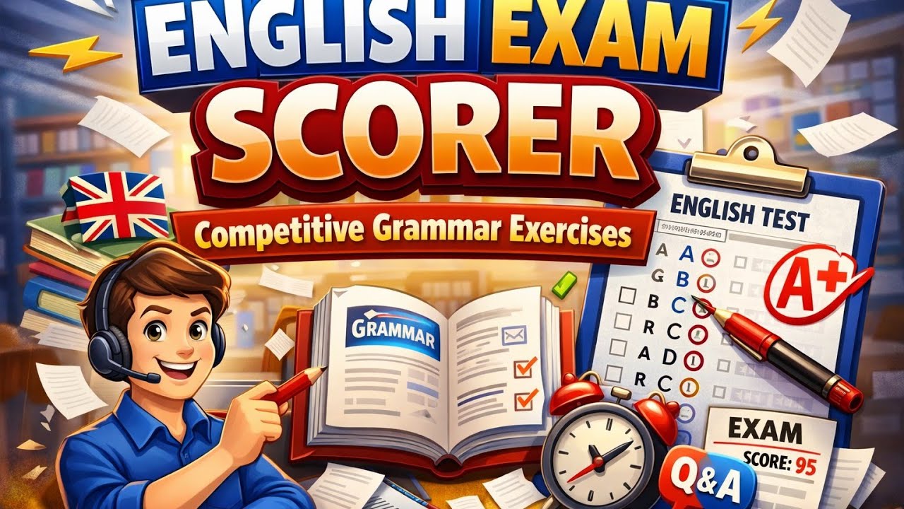  Learn English Grammar in Single Shot | Grammar Perfection Exercise
