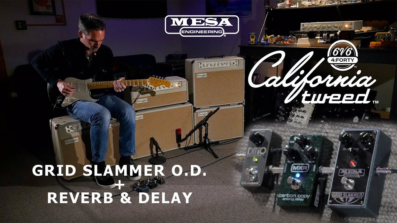MESA/Boogie California Tweed&trade; &ndash; Delay & Overdrive Pedals
