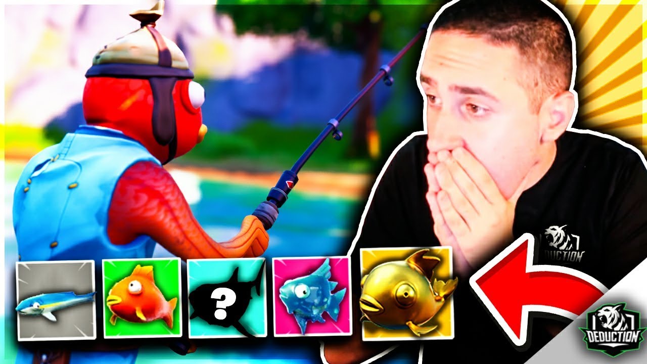 הדג הראשון שאני מוצא בוחר לי את הלוט! *האתגר הכי קשה בפורטנייט*